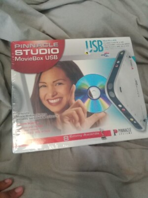 NEW Pinnacle Studio 8 MovieBox USB Video Capture Device 