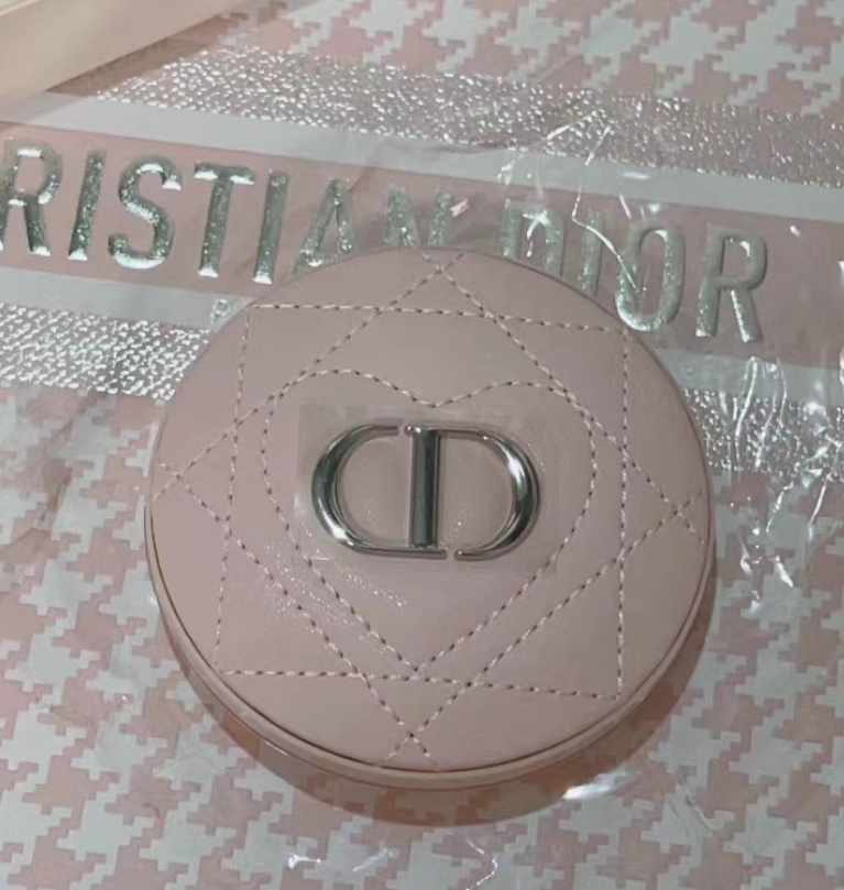 Authentic Dior Parfums Silvery Logo GWP Gift Mirror Miroir Authentic Dior Parfums Silvery Logo GWP Gift Mirror Miroir