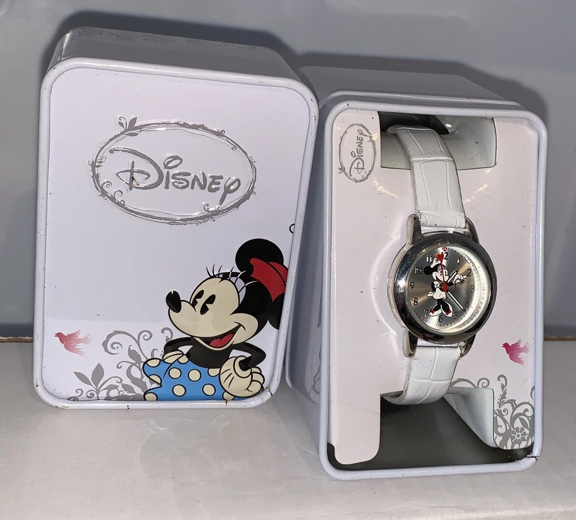 Disney Minnie Mouse Nurse Watch w White Band MN1005CV eBay