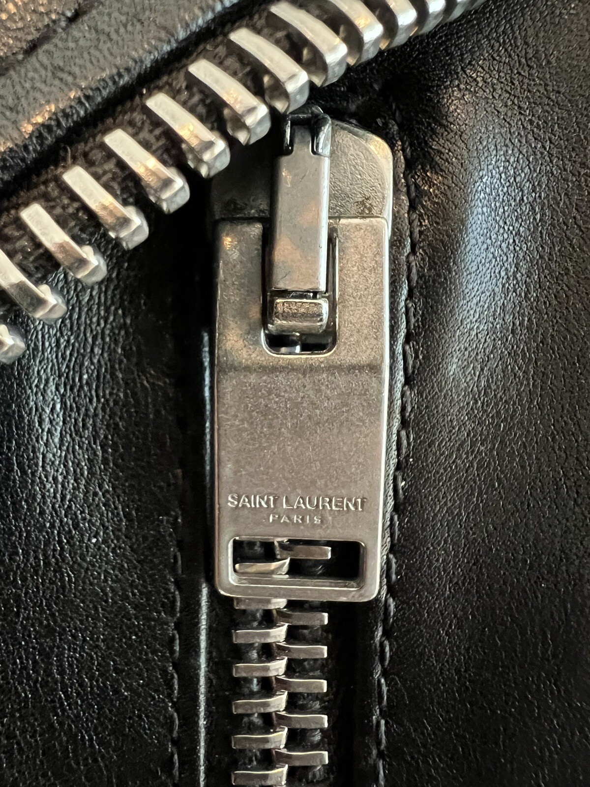 Giacca di pelle Saint Laurent Paris L17 Tg. 48 (M) Hedi Slimane