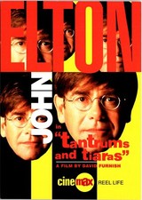 Postcard Advertising Elton John Tantrums Tiaras Furnish Film Cinemax C144
