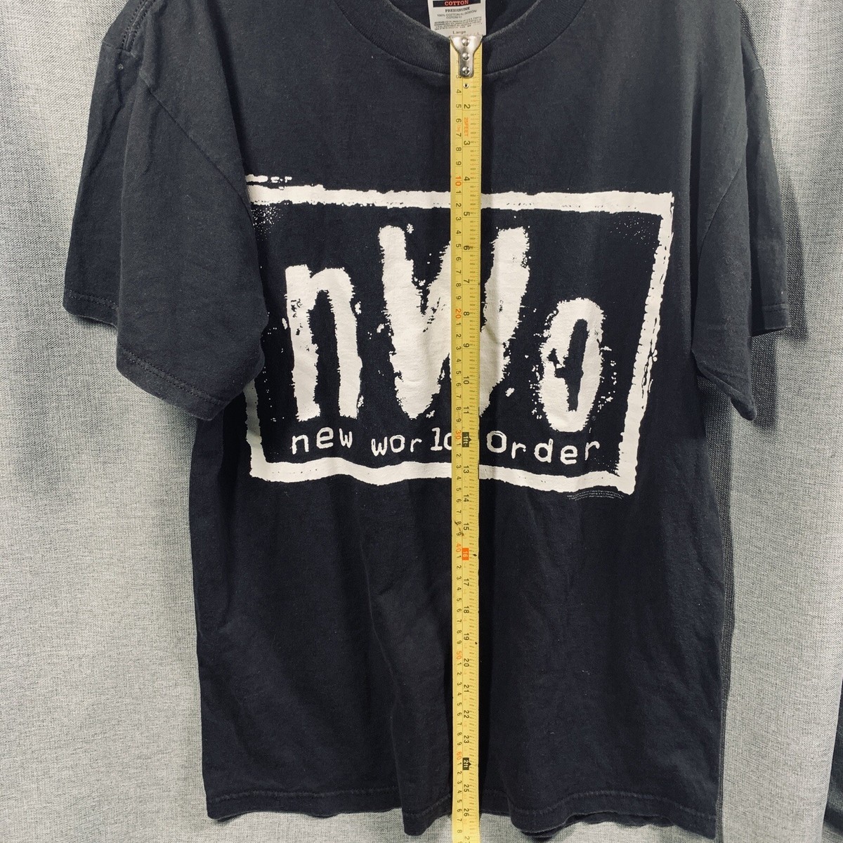 Vintage 90s Rare 1998 WCW NWO New World Order Wrestling T-Shirt Sz
