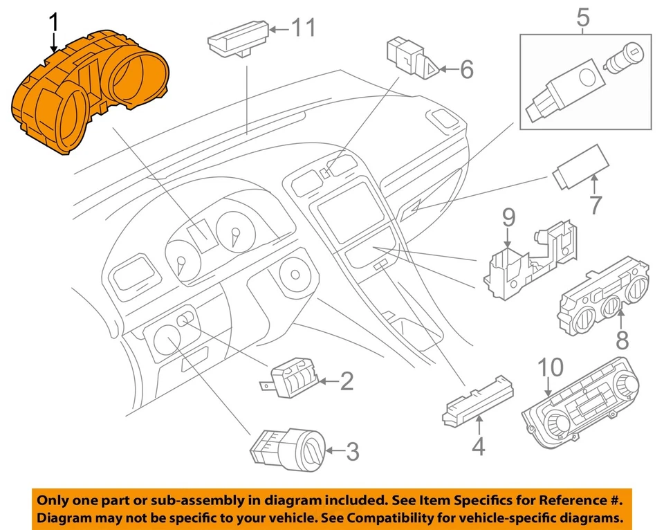 Medidor de velocímetro usado se adapta a: Volkswagen Jetta Cluster 2016 multifunción Foto 3 de 4