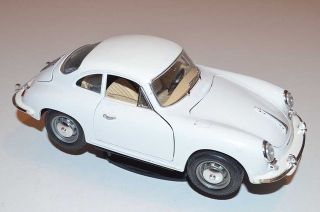 bburago porsche 356b cabriolet 1961