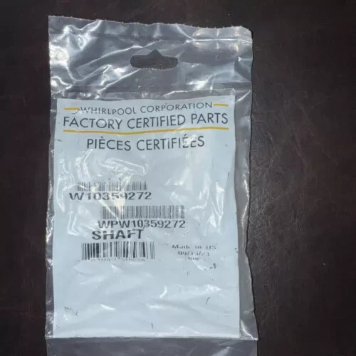 Whirlpool Dryer Drum Support Roller Shaft W10359272 WPW10359272 OEM Replacement