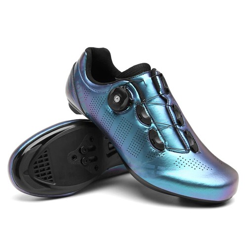Men's MTB Road Cycling Self-Locking Shoes Racing Speed Bicycle Flat Sneakers - Picture 28 of 30