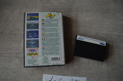 F1 - Sega Master System - jeu / game PAL Version -d92