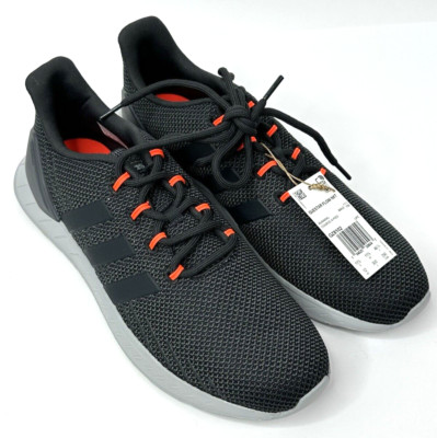 Adidas Men's Questar Flow NXT Sneaker Size 12 D Running Shoes Black & Orange NEW