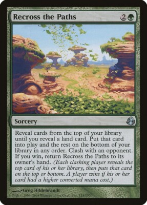 Recross The Paths - Morningtide Excellent Magic MTG