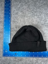 Bula Beanie Toque Adult One Size Black Knit Wool Acrylic Blend Ski Made Canada