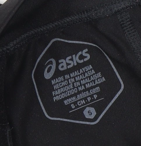 ASICS Womens Black S Compression Running Leggings - Image 4 of 4