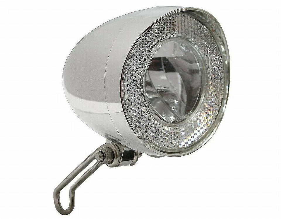 Fahrrad Dynamo Scheinwerfer 40 Lux Led MARWI chrom