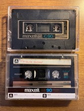 2 MAXELL UDXL II 90 HIGH BIAS CASSETTE TAPE VINTAGE TESTED LATE NITE BARGAIN