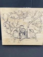 Stampa Rosa Rubber Stamps House Mouse Designs Feeder Friends (Mudpie)