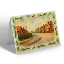 CHRISTMAS CARD - Chadwick Avenue, Allenton - Vintage Art Style