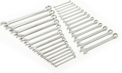 28 Piece Combination Wrench Set | 6 Point | SAE & Metric | 81923