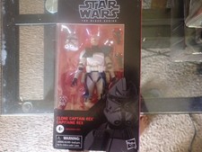 Hasbro Star Wars The BLACK SERIES 6 Inch Clone Wars 59 CLONE CAPTAIN REX  Sealed