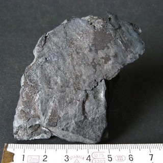 Silberblech auf Kupferschiefer Otto Brosowski Schacht Gerbstedt b. Mansfeld