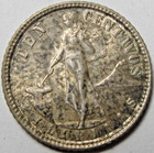 1945-D Philippines 10 Ten Centavos - 75% Silver  Coin - #11425-28 — photo 2