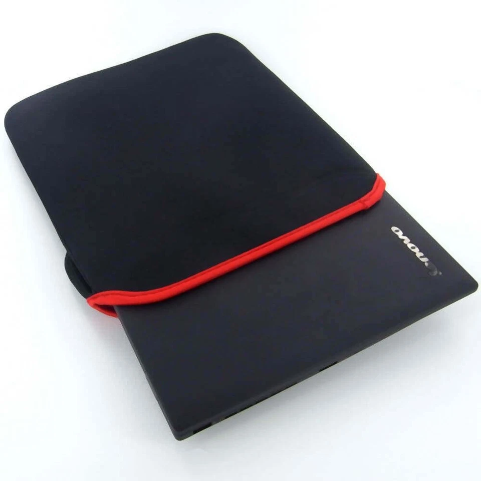 7 10 12 13 14 15 inch Laptop Notebook Macbook iPad Mini Sleeve Black Red - image 3 of 4