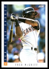 Fred McGriff 1993 Score #44 San Diego Padres MLB READ FREE SHIPPING AutographDen