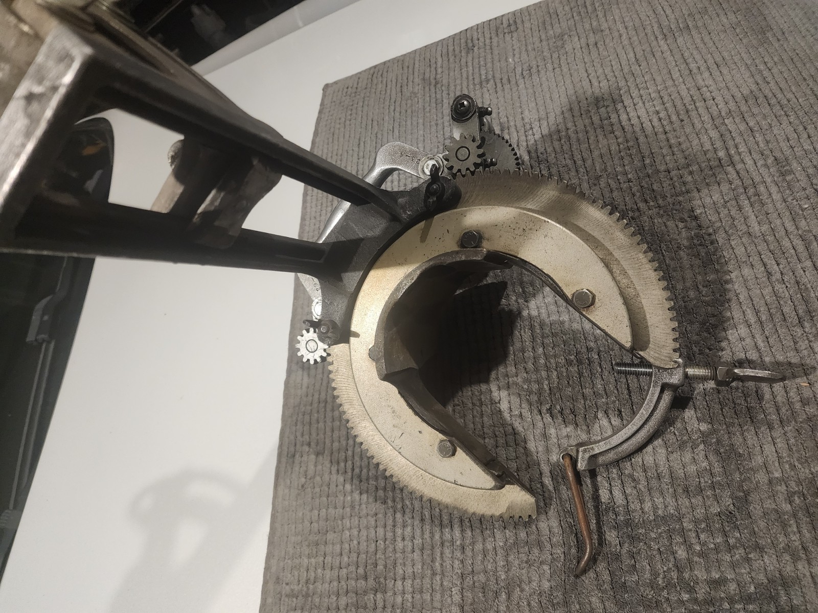 Mathey Dearman Pipe Beveling Machine Model MS Beveler 1-1/2 to 4” #V8