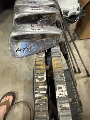 Ben Hogan Hogan Jr. Iron Set 5 Clubs (3,5,7,9) Steel Shafts Silver