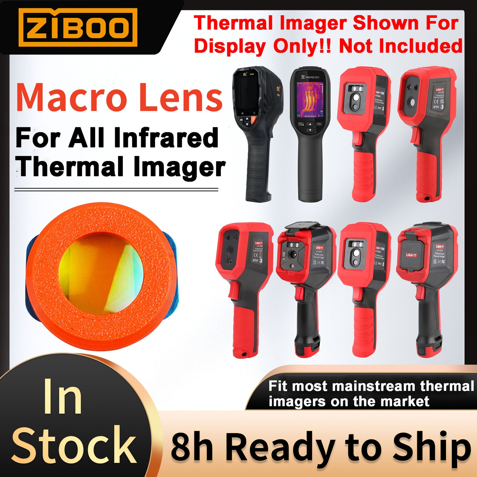 Universal Thermal Imaging Macro Lens For UNI-T &