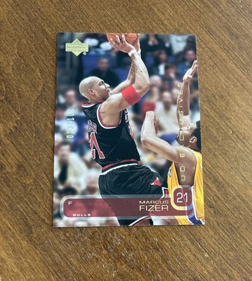 Macus Fizer 2002-03 Upper Deck UD Exclusives #17 Chicago Bulls Iowa State /100