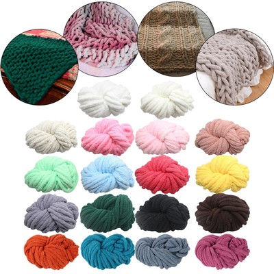 Chunky Garn, Chenillegarn für weiche Decke und Babydecke,