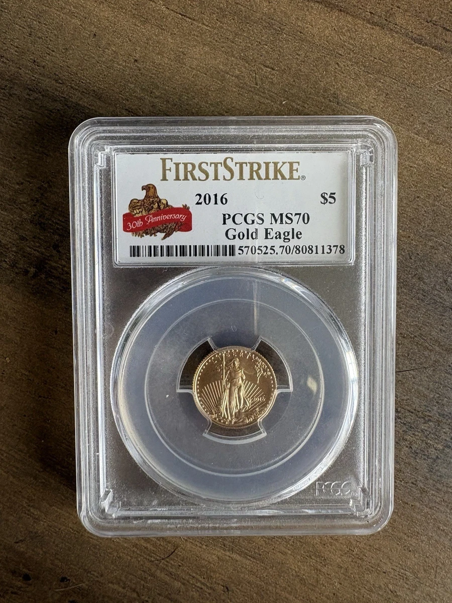 American Eagle MS 70 Graded 2016 Gold Bullion Coins for sale | eBay