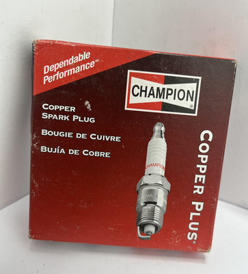 4pk Champion Copper Plus Spark Plugs RC12YC5 OEM Copper Core USA Resistor