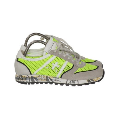 Premiata, Trainingsschuhe, Größe: 37, model: 483, Gelb/Grau/Weiß, Damen #7d8
