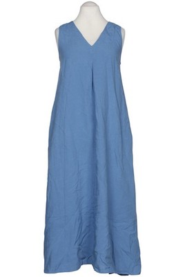 caliban Kleid Damen Dress Damenkleid Gr. EU 44 Leinen Hellblau #mjfghxk