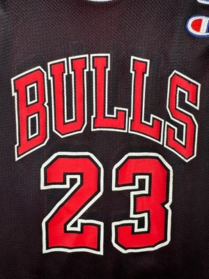 VTG Chicago Bulls Champion Reversible Jersey #23 Michael Jordan