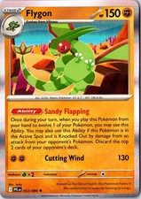 Flygon 053/094 Rare Phantasmal Flames Pokemon Holo NM