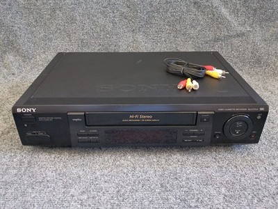 Sony SLV-777HF VCR Plus VHS Player Recorder Hi-Fi Stereo
