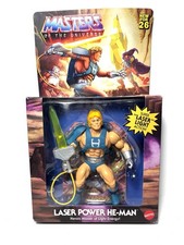 Masters Of The Universe Laser Power He-Man Figure Mattel 2026 MOTU New