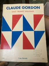 Daily Trumpet Routines by Claude Gordon Carl Fischer Trumpet Method Book O4945