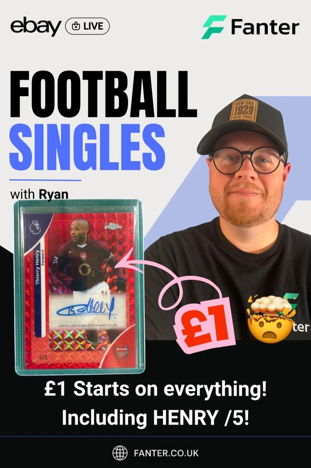 FANTER FRIDAY - EBAYS BIGGEST SINGLES SHOW!