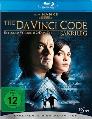 The Da Vinci Code - Sak- Action - Romanverfilmung - Thriller - Krimi # Blu-ray