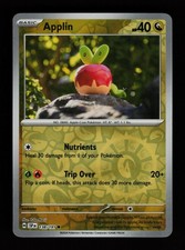 Carte Pokemon Applin 138/191 Yuka Morii Reverse Holo Scintille Sorgenti Comuni