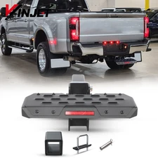 Steel Hitch Step&Trailer Hitch Adapter for 3” Trailer Hitch Receiver Toyota/Ford