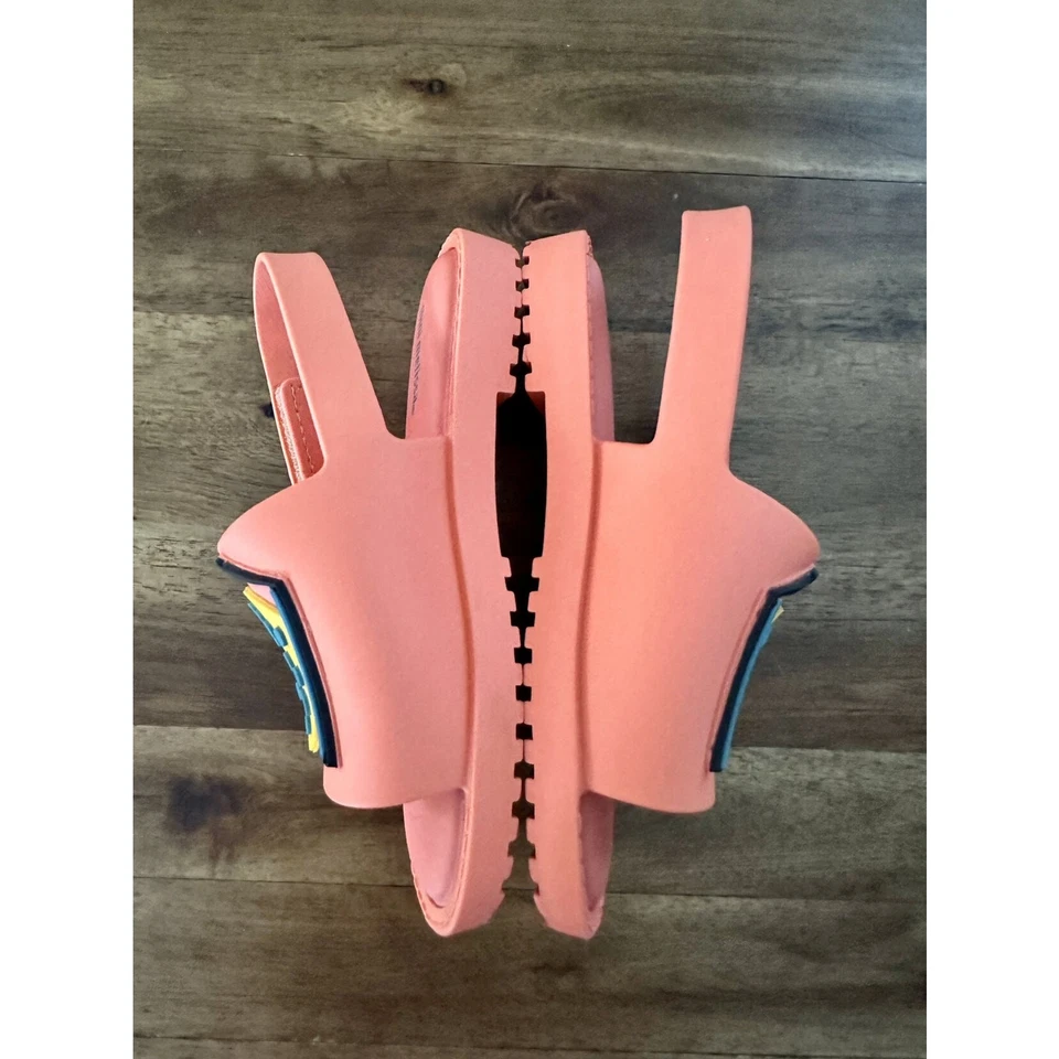 Mini Melissa Mia Fabula Coral Naranja Amarillo Azul Mariposa Sandalias Cordones 9 Foto 3 de 4
