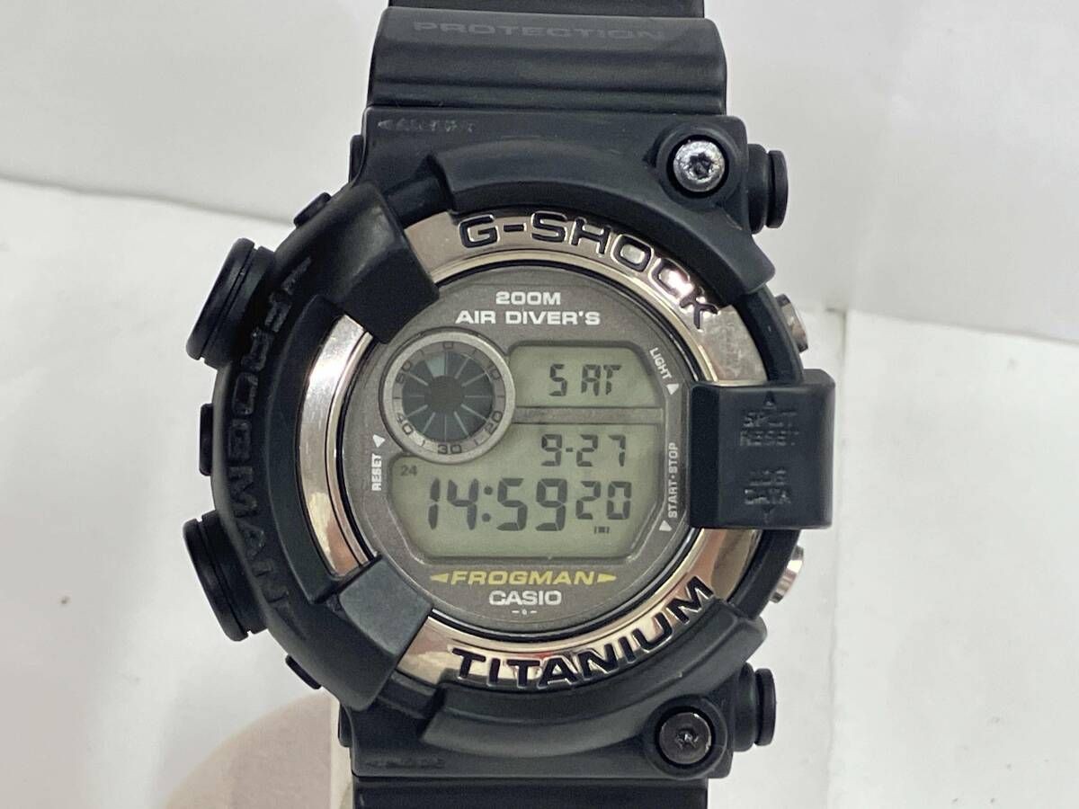 時計 Casio G-SHOCK FROGMAN DW-8200 CASIO G-SHOCK FROGMAN DW-8200 Quartz Watch 49mm with Scratches | eBay