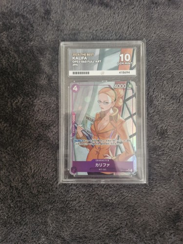 Kalifa (Full Art) graded ACE 10 for sale on eBay