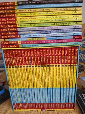 Horrid Henry the Complete Story Collection 25+13 boks Box Set by Francesca Simon