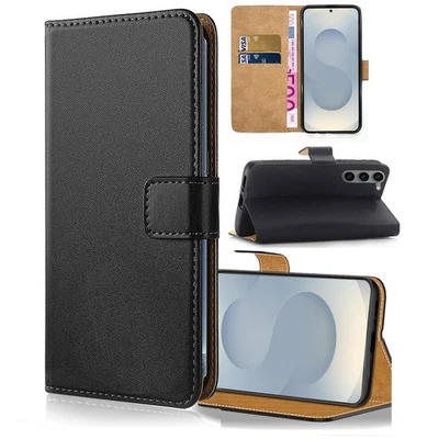 Handyhülle Schutzhülle Magnetverschluss Klapp Flip Cover Wallet Book Case Hülle - Bild 1 von 4