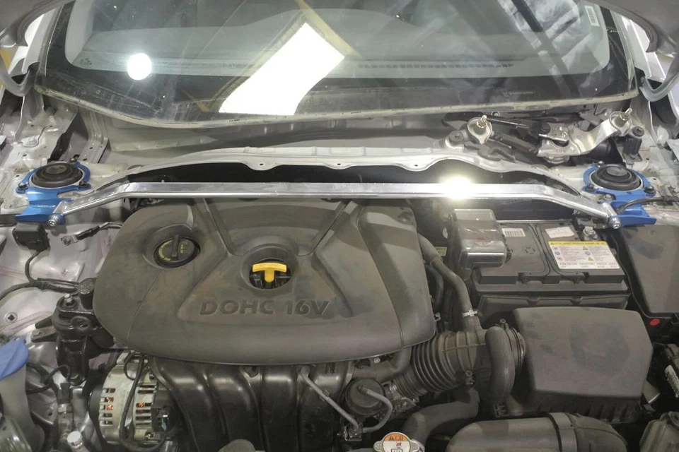 For Hyundai Elantra 11-16 Front Upper Non-Adjustable Strut Tower Brace - Изображение 2 из 2