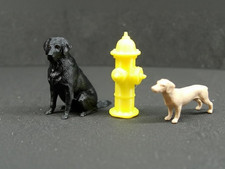 1:48 0 Scale "The Local Legends" Dog & Hydrant Set - Caesar & Sluggo Cindershops